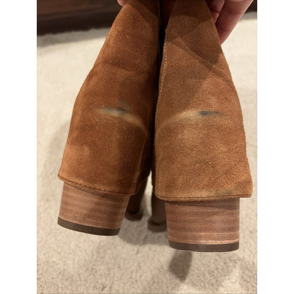 Try On/demo Dingo Women's Wild Fire Western Boots Brown Size 9 Dl2280 Cowboy - Picture 8 of 15